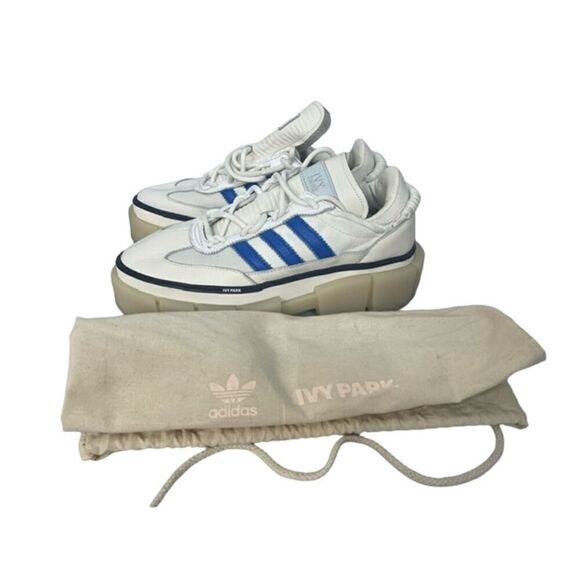 Size 9.5 - adidas Ivy Park x Super Super Sleek Rodeo - Glow Blue W - Picture 1 of 10